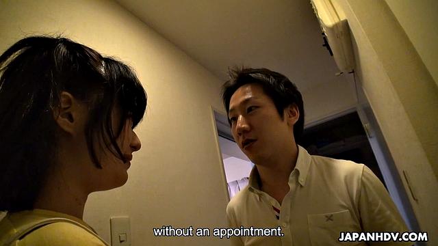 Sexy Shimazaki Rika is enjoyed by a fan at his home