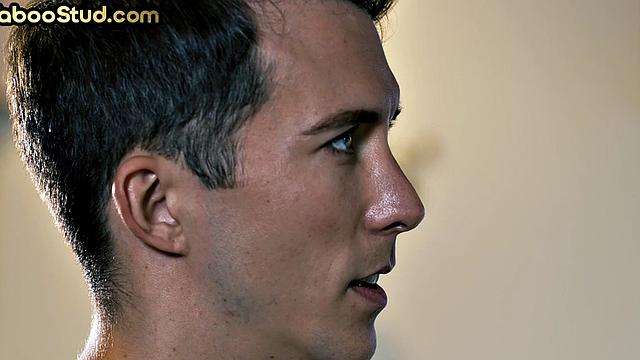 Muscled DILF fucks stepnephew's asshole while home alone