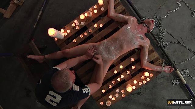 Cameron James and Sebastian Kane in Ball Kicking Blowjob!