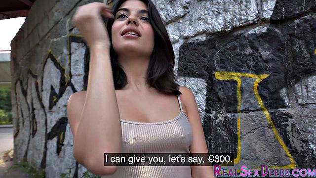 Public pierced chick cuntsmashed by guy