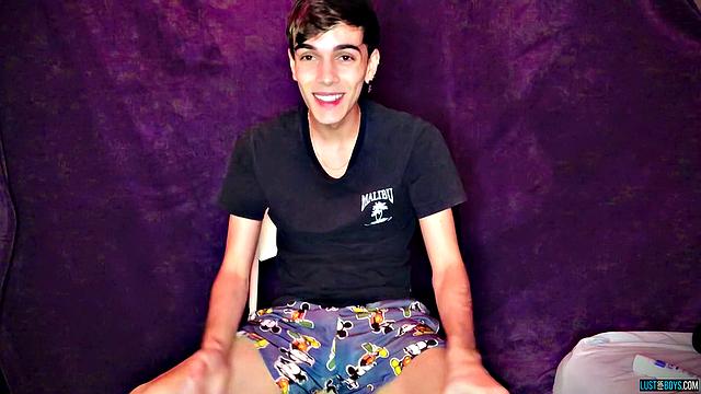 Well-Endowed Young Henry Bangs A Toy - Henry Evans