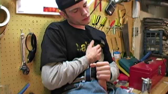 Meet 19 year old Cody Ashland, a young masculine hottie if ever there was one. In fact, he works as an auto mechanic, and loves fixing up cars. Cody is bisexual, but recently decided he prefers guys.