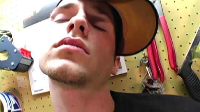 Meet 19 year old Cody Ashland, a young masculine hottie if ever there was one. In fact, he works as an auto mechanic, and loves fixing up cars. Cody is bisexual, but recently decided he prefers guys.