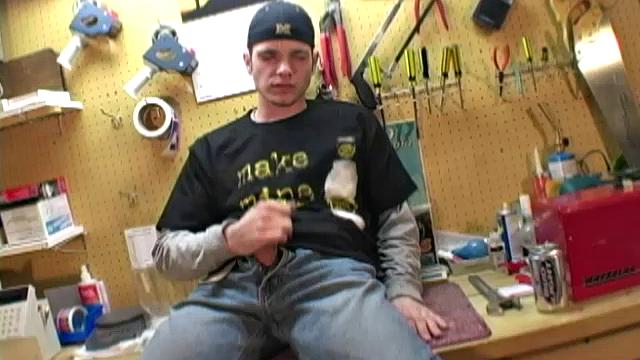 Meet 19 year old Cody Ashland, a young masculine hottie if ever there was one. In fact, he works as an auto mechanic, and loves fixing up cars. Cody is bisexual, but recently decided he prefers guys.