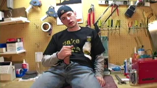 Meet 19 year old Cody Ashland, a young masculine hottie if ever there was one. In fact, he works as an auto mechanic, and loves fixing up cars. Cody is bisexual, but recently decided he prefers guys.