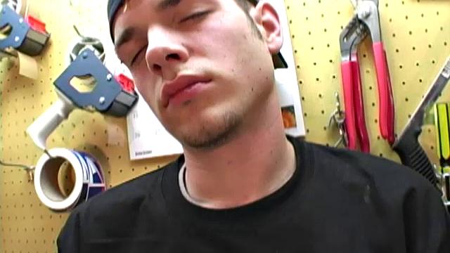 Meet 19 year old Cody Ashland, a young masculine hottie if ever there was one. In fact, he works as an auto mechanic, and loves fixing up cars. Cody is bisexual, but recently decided he prefers guys.