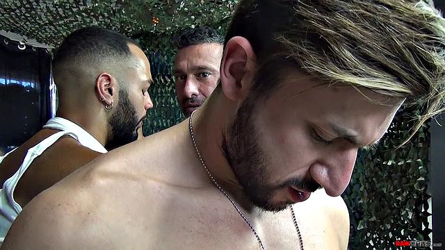 Court Martial Gang Fuck - Part 4 - Silver Steele, Sean Duran Group Orgy