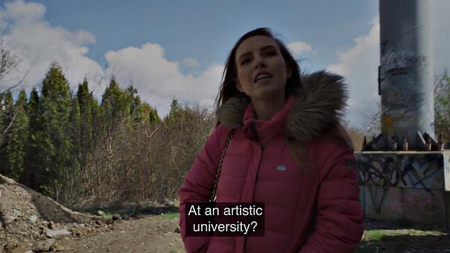 Cutie blonde fucked by agent for money POV