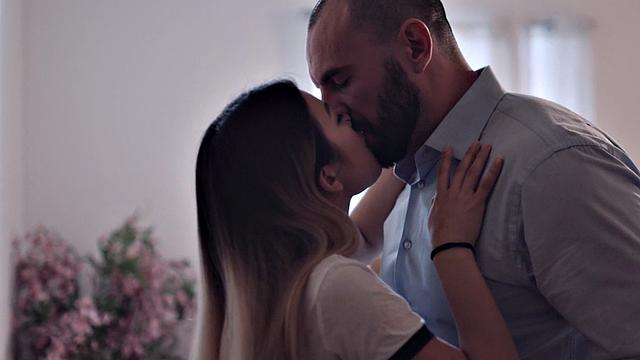 Asian pierced 21yo beauty rides hard big white cock