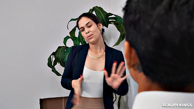 Slutty Girl Gets MILF Bossed