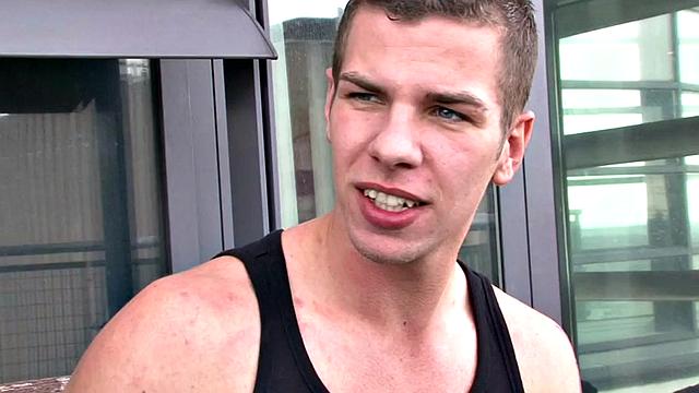 Doggystyled man fucked in anal hole by perverted stud