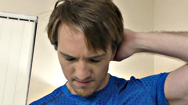 Xavier Oceane Jock Jerking Off