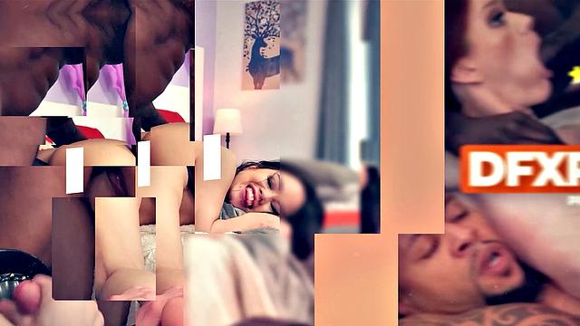 Babe Fucked Raw & Spitroasted By Delivery Cocks