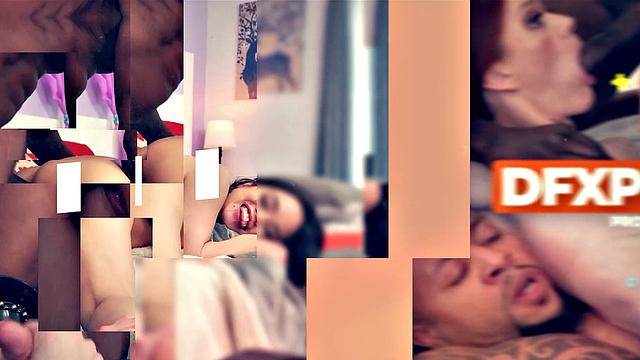 Babe Fucked Raw & Spitroasted By Delivery Cocks