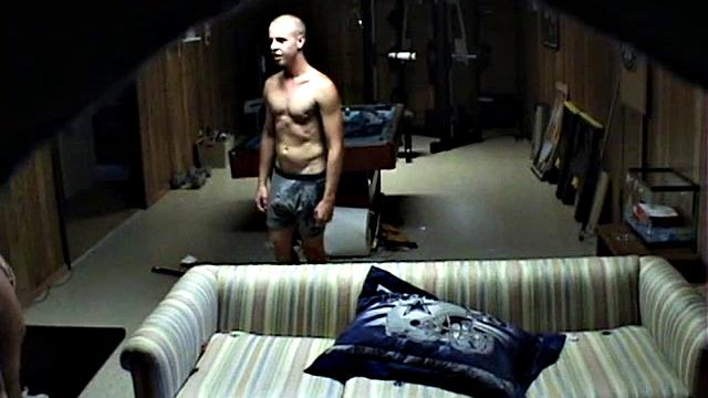 Naughty roomates cheat on their BF with a hot chick in reverse cowgirl action