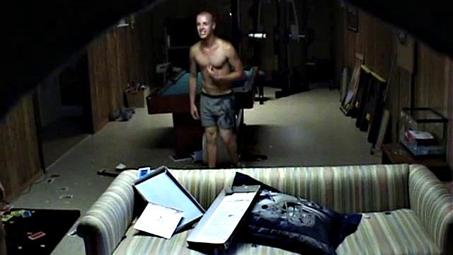 Naughty roomates cheat on their BF with a hot chick in reverse cowgirl action