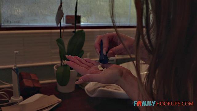 Teen babe Paige Owens fucks her stepdad after getting caught stealing boner pills