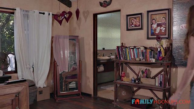 Teen babe Paige Owens fucks her stepdad after getting caught stealing boner pills