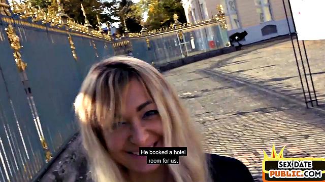 Public cocksucking German amateur fucked i nhotel room