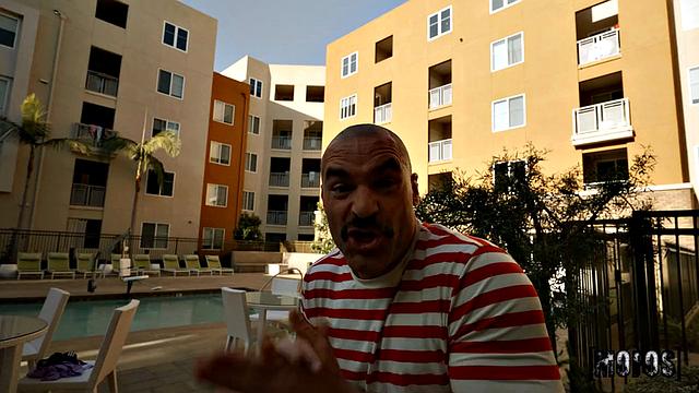 Outdoor Shower Shampoo Fun