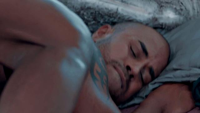 Wild black bottom loves anal on big black cock