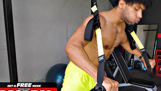 Hot Twink Rails BBC At Gym - NextDoorStudios