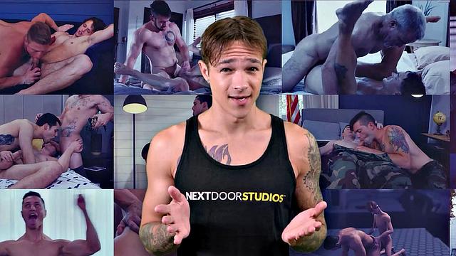 Hot Twink Rails BBC At Gym - NextDoorStudios