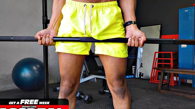 Hot Twink Rails BBC At Gym - NextDoorStudios