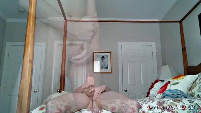 Young Cole Stroking Cock