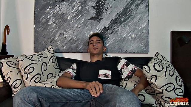 Featured Solo Boy of the Week: Skinny Latin Twink With Big Uncut Dck and Hairy Asshole. Stripped Naked, Paul Quickly Works Up a Big Boner and Gives Close-Up Look At his Fuzzy Hole.