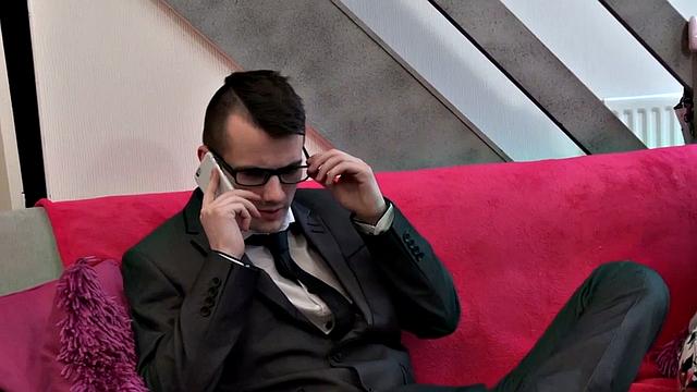 Busty UK Slut Sienna Hudson Helps Stepdad Unwind