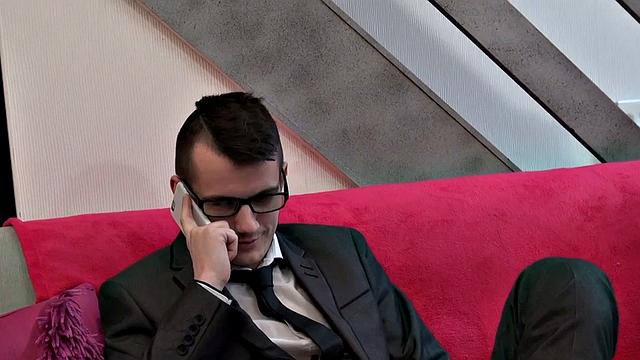 Busty UK Slut Sienna Hudson Helps Stepdad Unwind