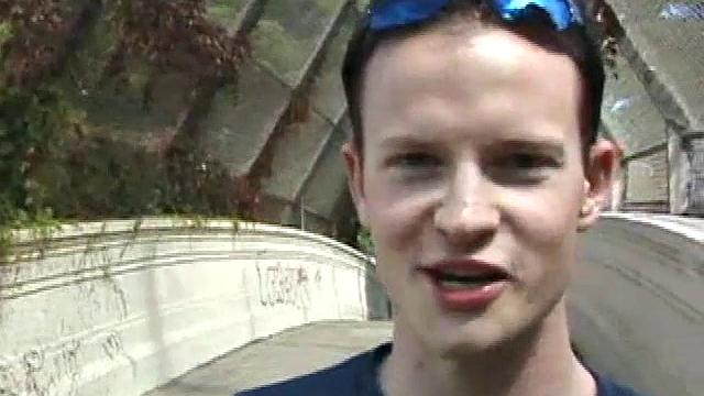 Skater Lex Jerks Off