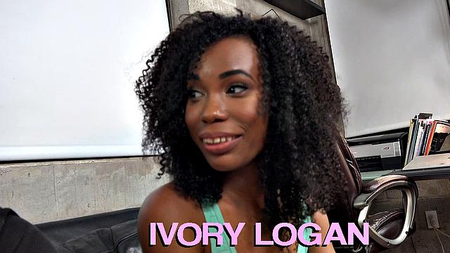 Hot New Ebony Teen with Big Natural Tits First Sex Scene