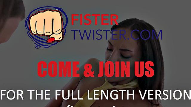 Fistertwister - Miky Love gets her pussy fisted