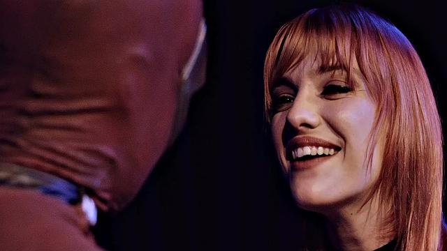 Wicked - Hottest Marvel Babes - Lacy Lennon's Black Widow SQUIRTS