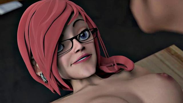 HENTAI SEX SCHOOL - Busty Hentai Teacher Shows Class Techniques With Horny Students! CREAMPIE