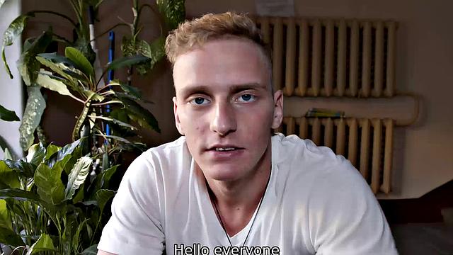 TUTOR4K. A cake with whipped cream and a huge cock