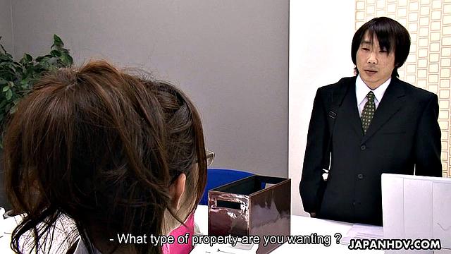 Sexy Julia Nanase gets rammed on floor