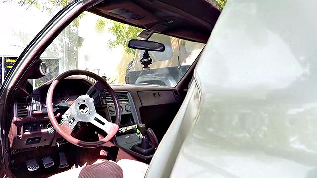 Babysitting babe spycam caught fucking owner in office