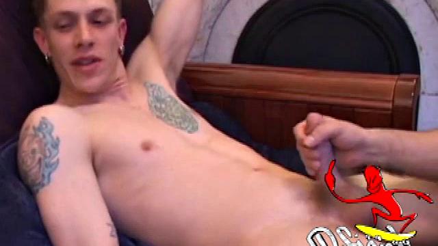 Shane Invites Us to Watch Him Get Naked and Blow His Load. He Plays Himself Through His Shorts and Then Lets His Handy Friend Take Over. Shane Shows Us His Asshole and Eats Some of His Pre-cum, as His Cock Gets a Work Over.