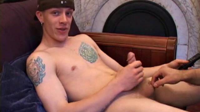 Shane Invites Us to Watch Him Get Naked and Blow His Load. He Plays Himself Through His Shorts and Then Lets His Handy Friend Take Over. Shane Shows Us His Asshole and Eats Some of His Pre-cum, as His Cock Gets a Work Over.