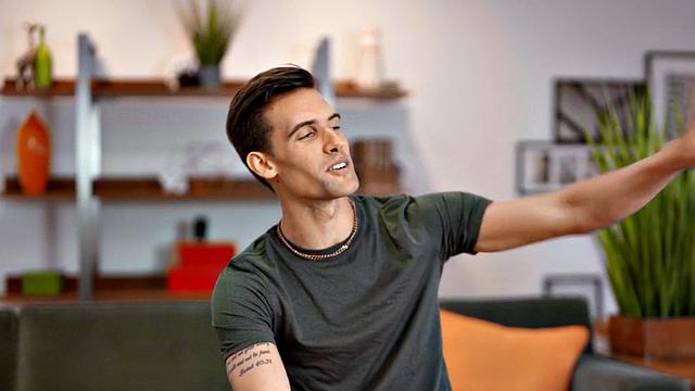 Amateur eager jock on casting wanks till cumshot