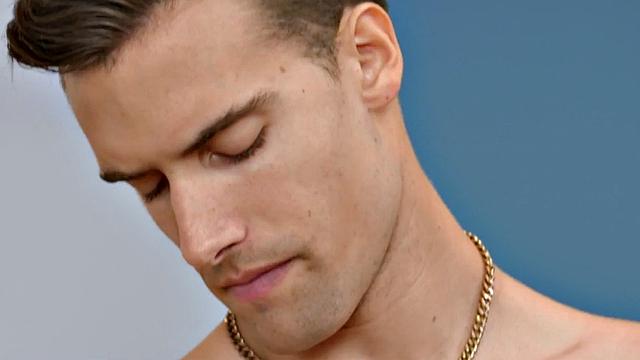 Amateur eager jock on casting wanks till cumshot