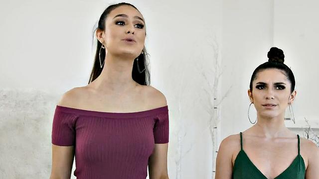 Masseuse babes enjoy oiled 3some on massage table