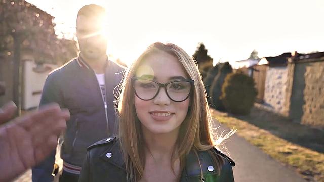 Watch as this naughty Czech teen gets her ass licked in POV while cheating on her man