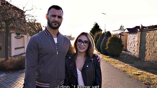 Watch as this naughty Czech teen gets her ass licked in POV while cheating on her man