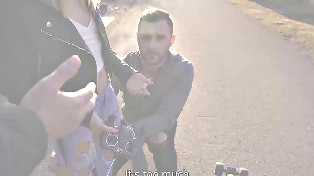 Watch as this naughty Czech teen gets her ass licked in POV while cheating on her man