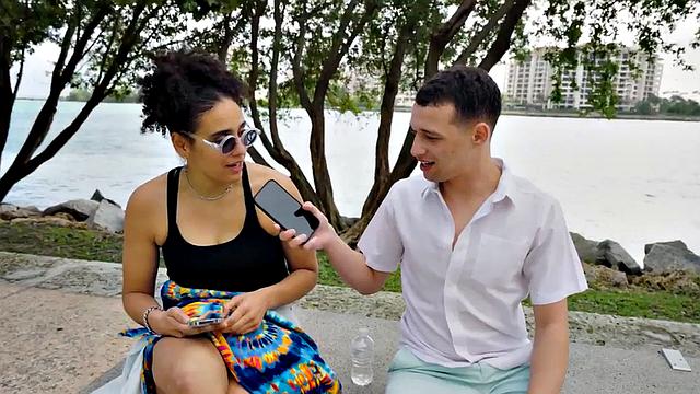 Redhead ebony babe fucked by big dick in wet pussy hole