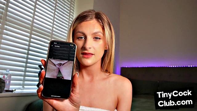 Solo Euro babe gives dirty talk video for all losers